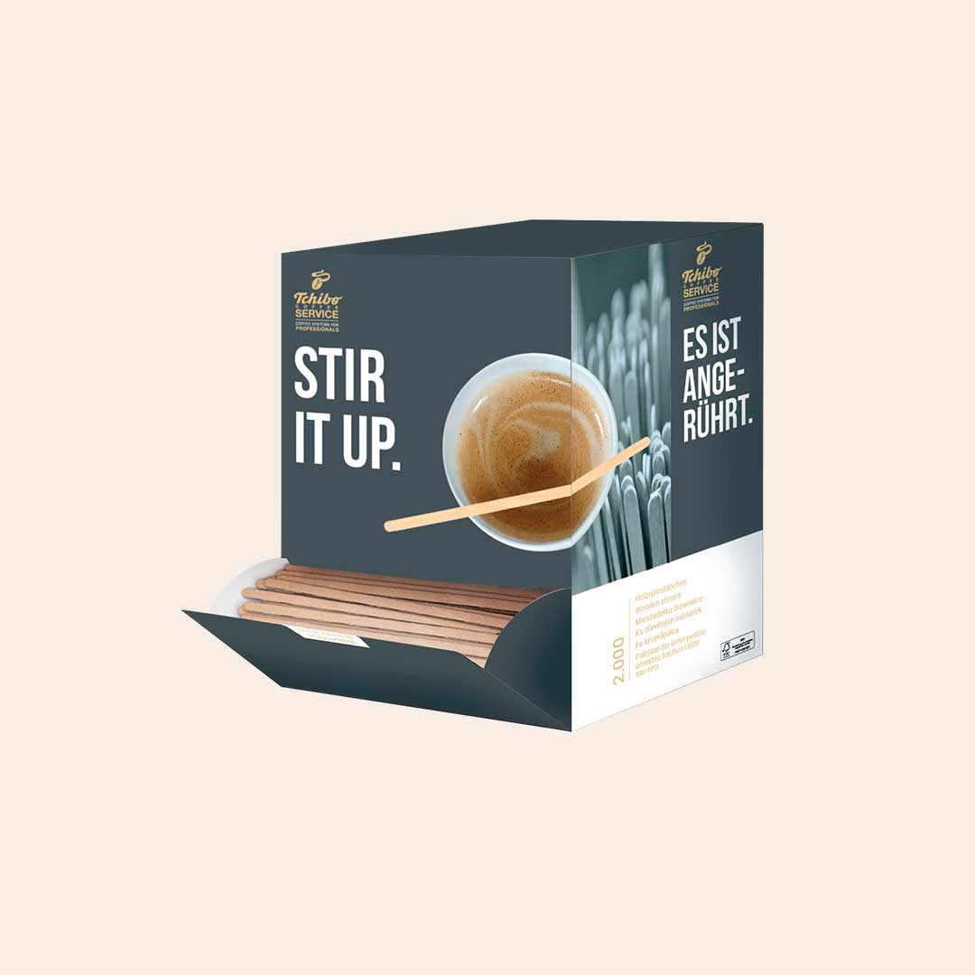 CS Holzrührstäbch. ungehülst,2000St