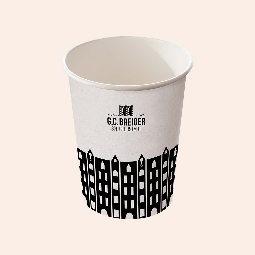 GCB PEFC ToGoBecher Eco 200ml SW 1000St