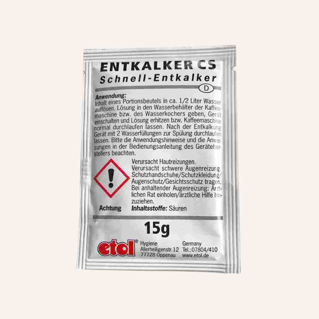 Entkalker in Beuteln 60x 15g